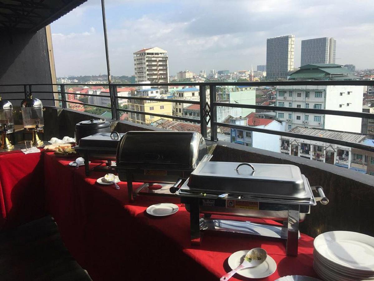Lanmadaw Plaza Hotel China Town Yangon Exteriör bild